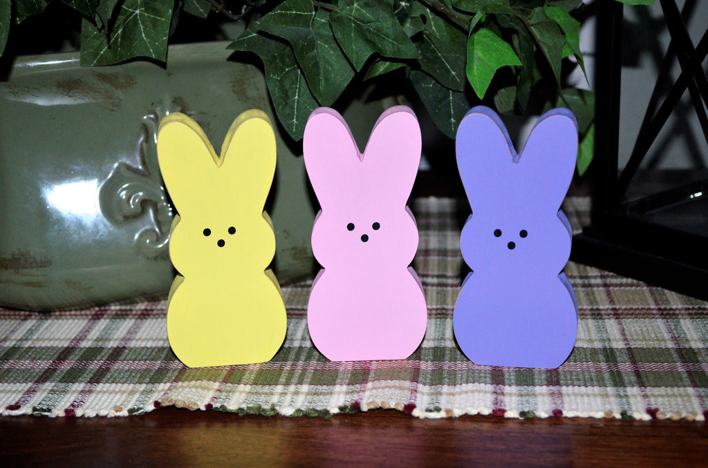 Make your own Wood Bunny- Perfect Easter Craft for All Ages!