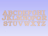 Letters- Block Alphabet