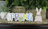Spring Word Cutout